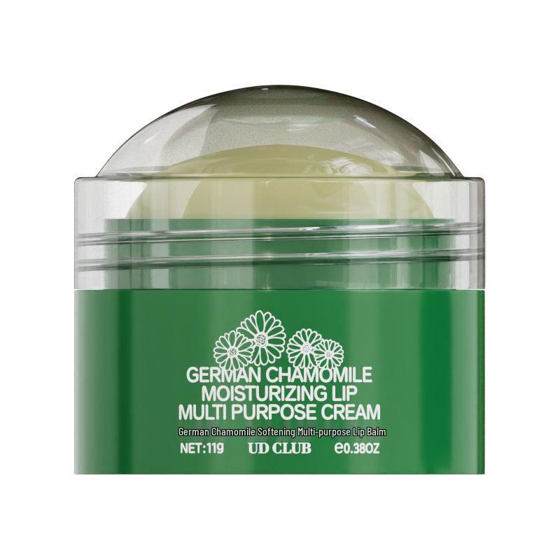 

UD CLUB Багатоцільовий бальзам для губ з німецькою ромашкою: Зволожує, Живить та Відлущує для більш гладких губ.