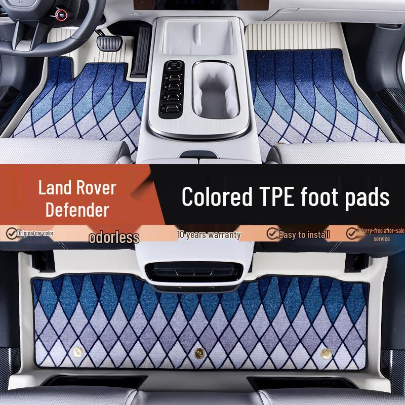 Eco-Friendly TPE Floor Mats for 2020-2025 Land Rover Defender, 2/4-Door