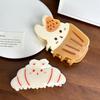 Rabbit Delightful Hair Accessory Trendy Claw Clip Ideal For Fresh And Sweet Looks