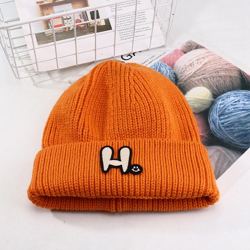 

Versatile Knitted Hat Student Riding Outdoor Cold-proof Pullover M（56-58cm）