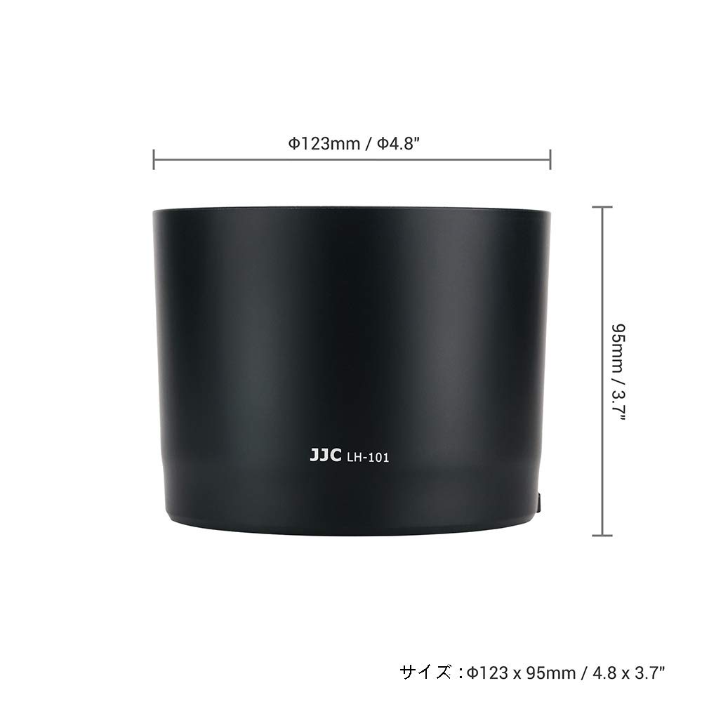 JJC Reversible Lens Hood for Canon RF 800mm IS STM Lens and Canon RF IS USM Compatible with Canon EOS and Ra Cameras ET-101 f/11 200-800mm f/6.3-9