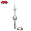 JINGRUIDA Stainless Steel Spherical ESE Lightning Rod with Grounding Kit