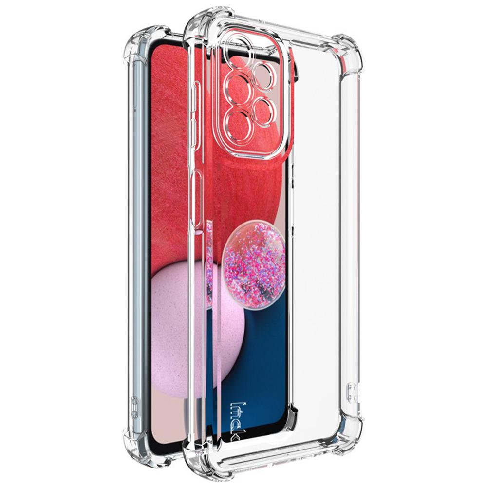 IMAK UX-4 Series for Samsung Galaxy A13 4G Case Straight Frame Four Corner Shockproof Clear TPU Cover
