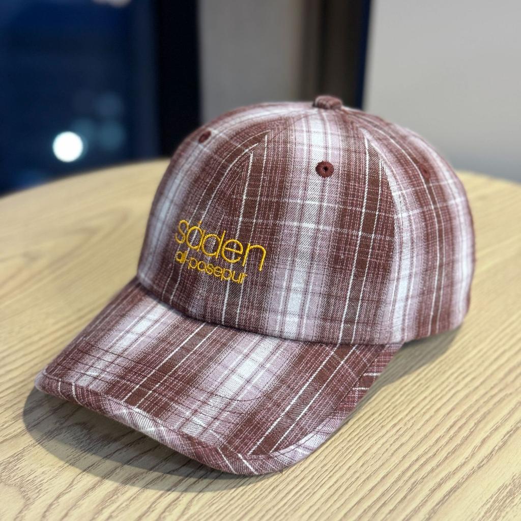 Retro Plaid Baseball Hat for Women Four Seasons Sunshade Breathable Spring and Autumn Casual Face Showing Small Duck Tongue Hat Trendy