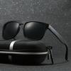 Polarized Men's Fashion Square Sun Glasses Man Classic Brand Designer Sunglasses Fishing Camping Male Eyeglasses