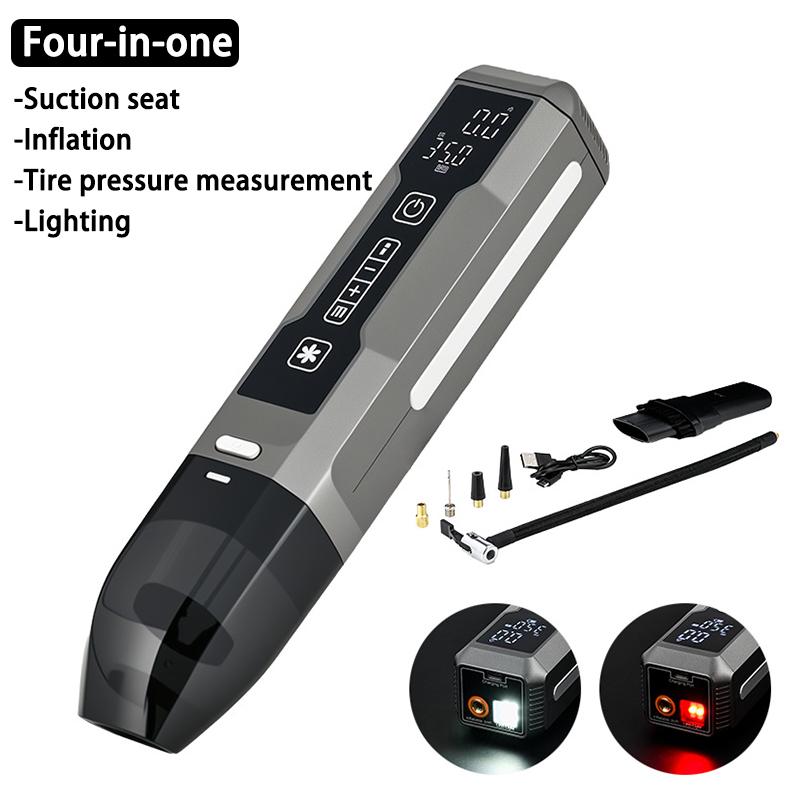 5 IN 1 Jump Starter For Car Battery Car Jump Starter Heavy Duty Jumpstarter Heavy Duty With Air Pump & Vacuum Cleaner 4 in 1 without bag
