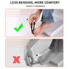 Wide Jaw Palm Fingernail Clipper Professional Pedicure Manicure Tools  for Men