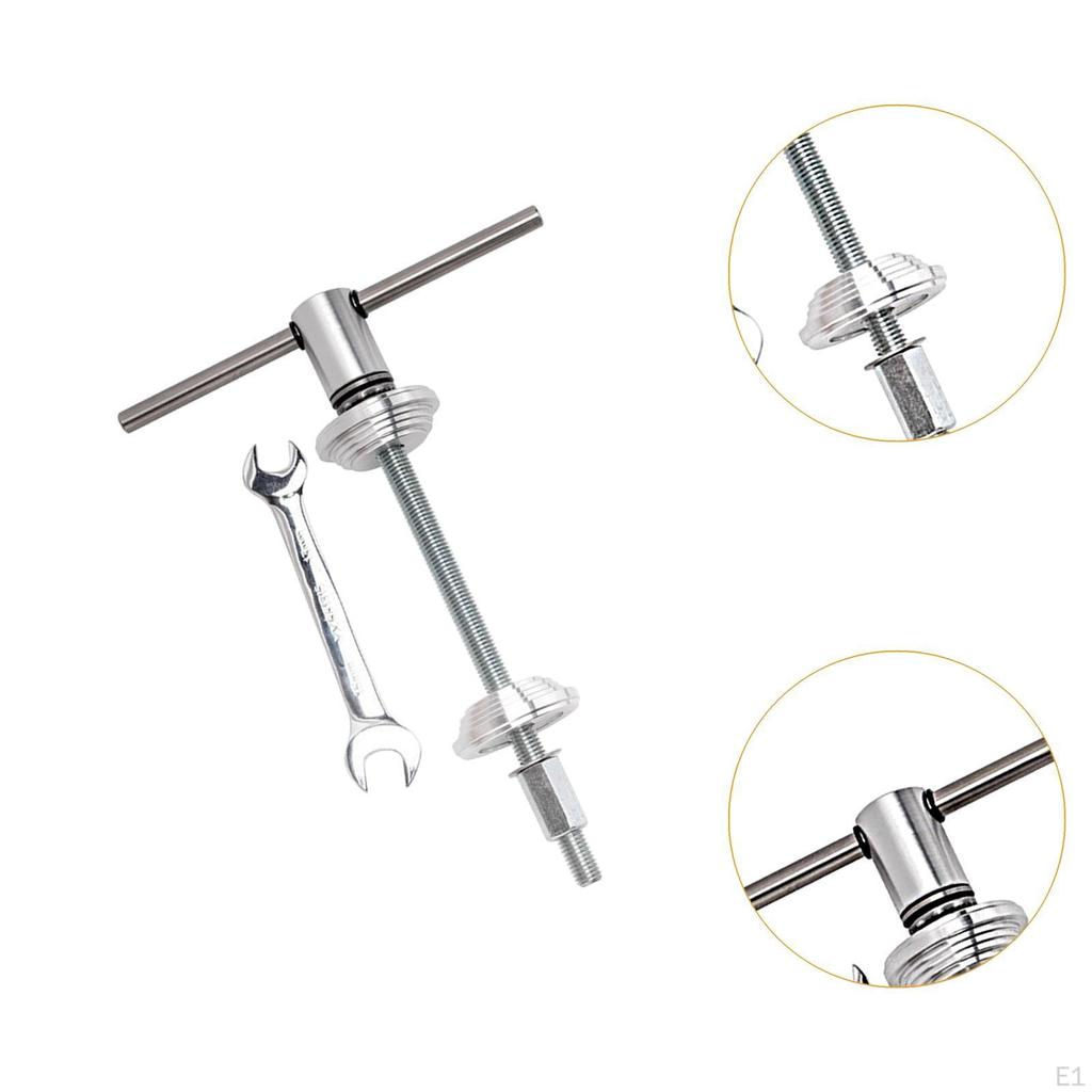 Bike Headset and Bottom Bracket Installation Tool CNC Aluminum Sturdy for Road Repair Easily