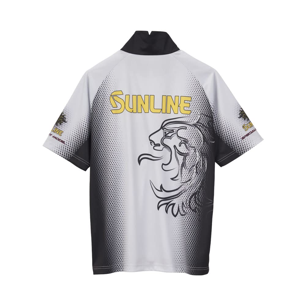 Sunline PRODRY Fishing Shirt (Short Sleeve), Men's, Light Gray