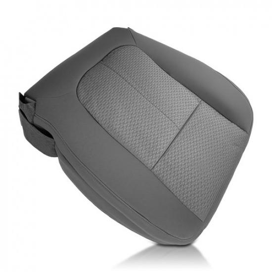 

Driver Bottom Cloth Seat Cover Gray For 2011-2014 Ford F150 XLT XTR STX XL 2WD