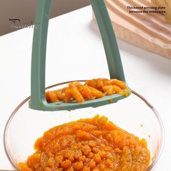 Kartoffelstampfer, robust, antihaftbeschichtet, PP, weicher Griff, Kartoffelpresse, Zerkleinerer für die Küche