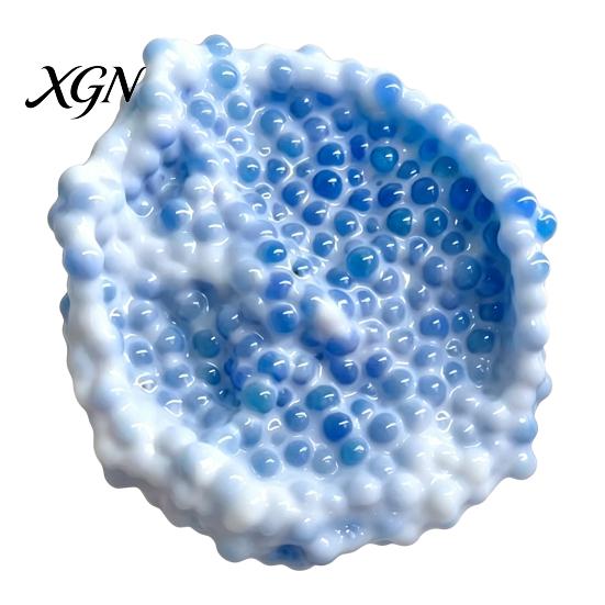 Portable Stress Reliever Bead Filled Crunchy Ball Anxiety Relief Shapeable Squeeze Soft Sensory Toy Travel Moldable Pinch Fidget