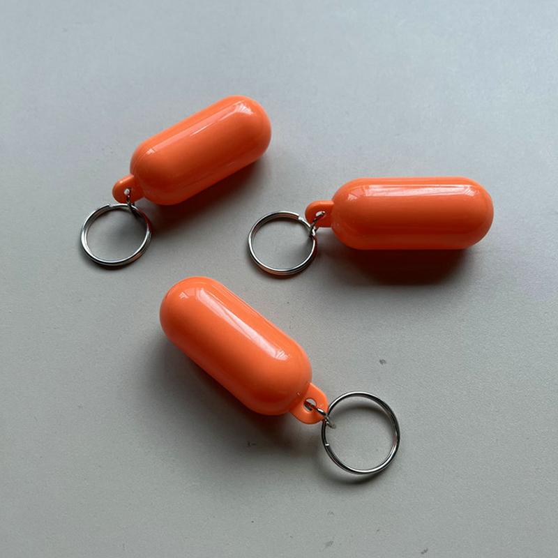 Plastic Boat Kayak Floating Keyring Replacement Marine Sailing Boat Float Keychain Boat Accessory Floating Keychain