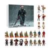 Advent Calendar 2025 24-Day Countdown Calendar with Collectible Acrylic Charms