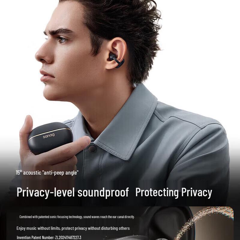 SANAG Z50 Ultra Ear-Clip Wireless Bluetooth Earbuds