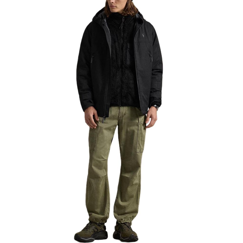 Polo Ralph Lauren FW25 Warm Long Sleeve Hooded Cotton Jacket Men Jackets 710967882-001