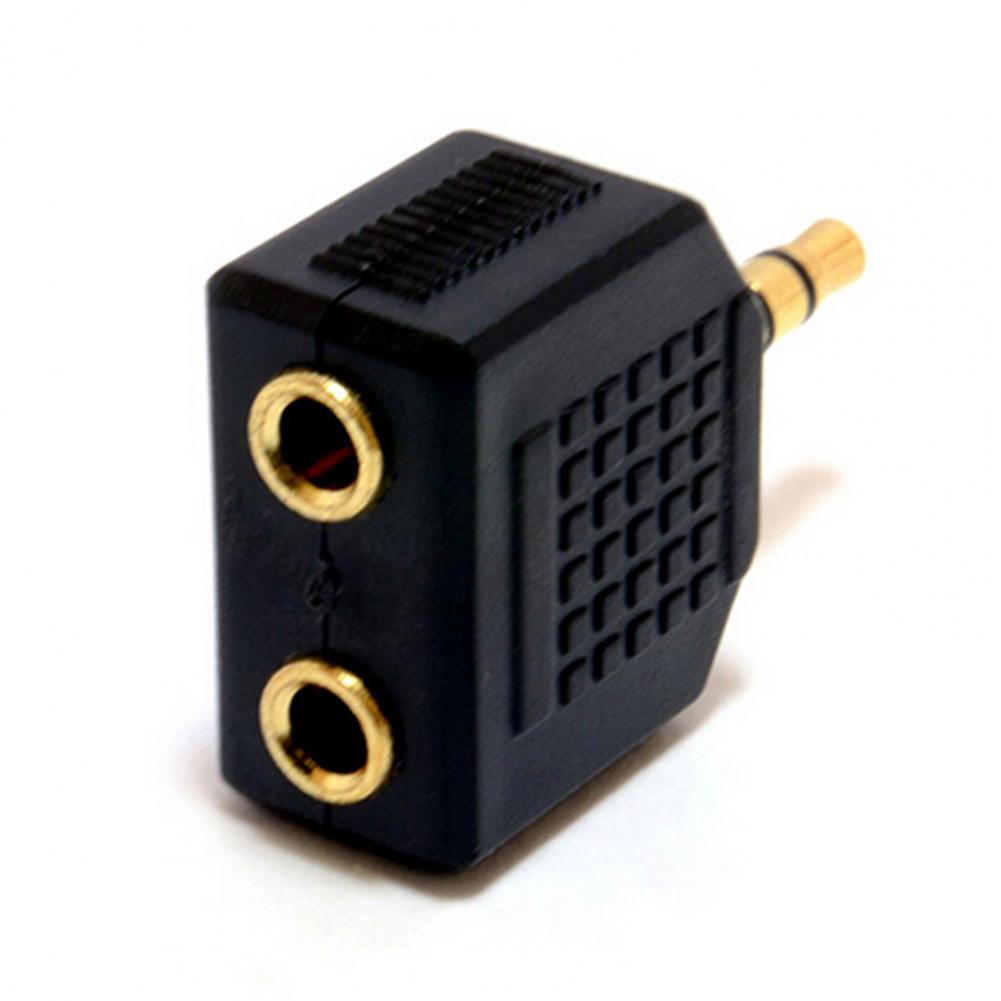 3,5-mm-Steckerbuchse 1 zu 2 Audio-Y-Splitter Kopfhörer-Audiokabel-Adapter Geräte zum Anschließen von Headset-Zubehör