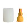 B0KB Manual Cake Molds Bunny Series Decor Mold for DIY Decoration Making Soap