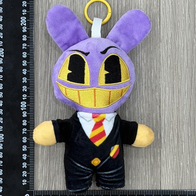 New The Amazing Digital Circus Plush Doll Jax Gangle Pomni Stuffed Toy Cute Game Character Soft Plushie Keychain Pendant Gift for Game Fans Collection