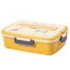 Stainless Steel Microwaveable Lunch Box with Compartments