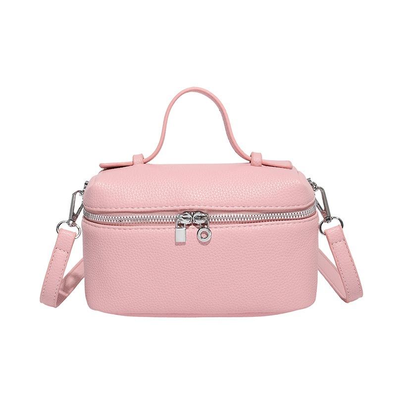 Handbag women's new spring and summer simple fashion small square bag niche high-end versatile messenger bag