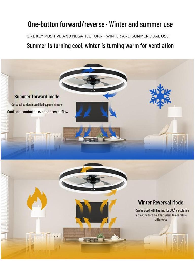 Zhongshan Ceiling Fan Light for Bedroom and Living Room