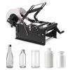 Wine Bottle Sticker Label Applicator with Handle Manual Round Bottle Labeling Machine Manual Labeling Machine for Round Bottles
