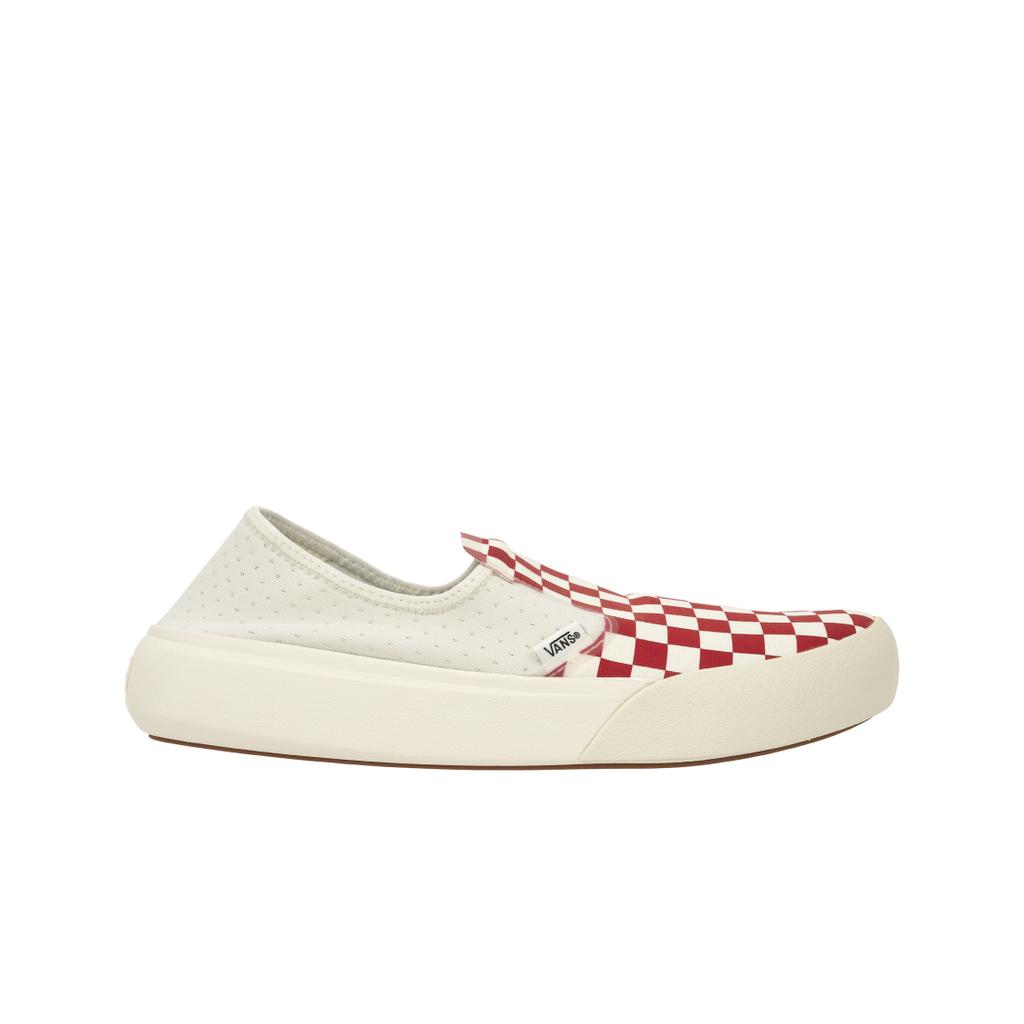 Vans ComfyCush One Checkerboard - Racing Red Unisex Sneakers Marshmallow VN0A45J5BOP