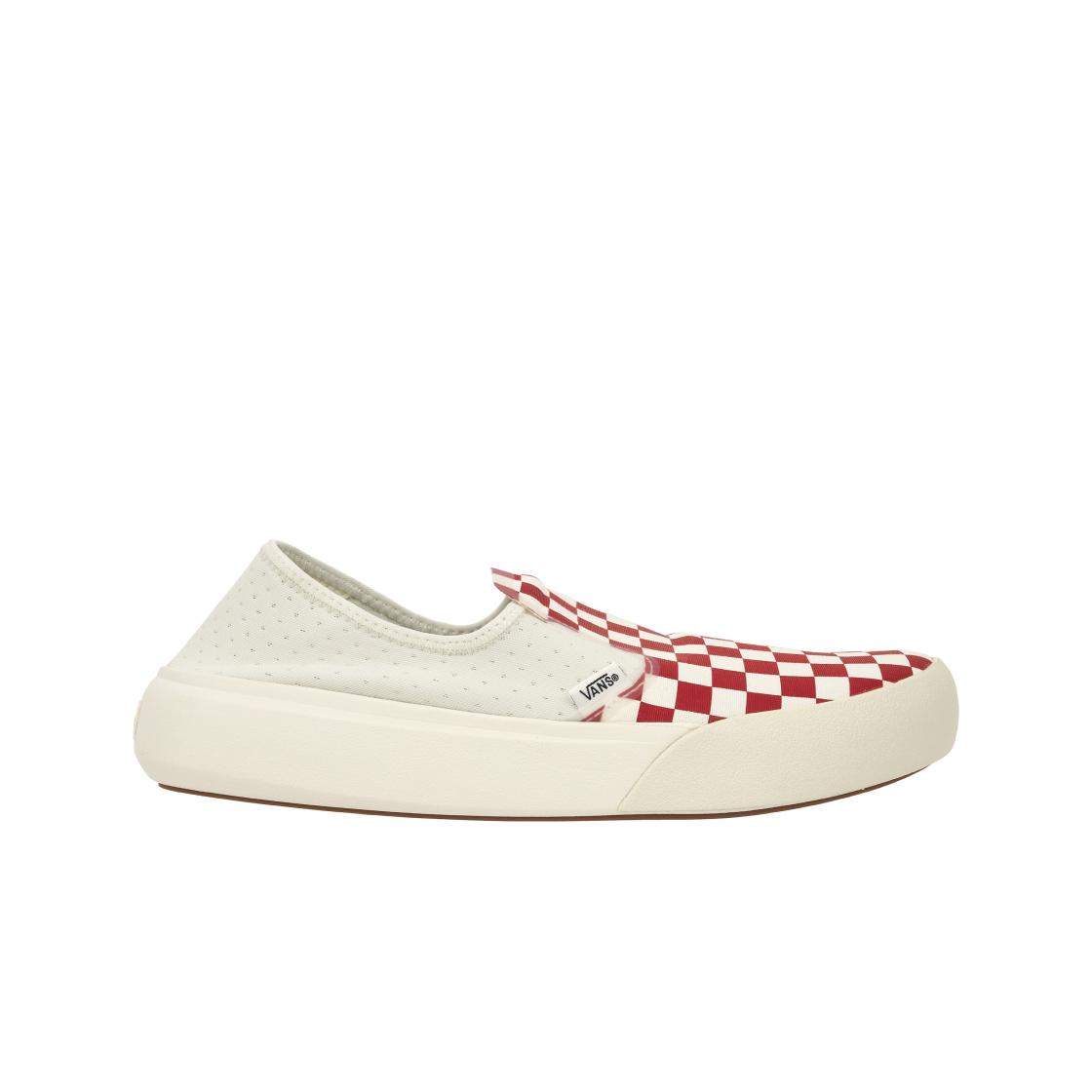 Vans ComfyCush One Checkerboard - Racing Red Unisex Sneakers Marshmallow VN0A45J5BOP 43