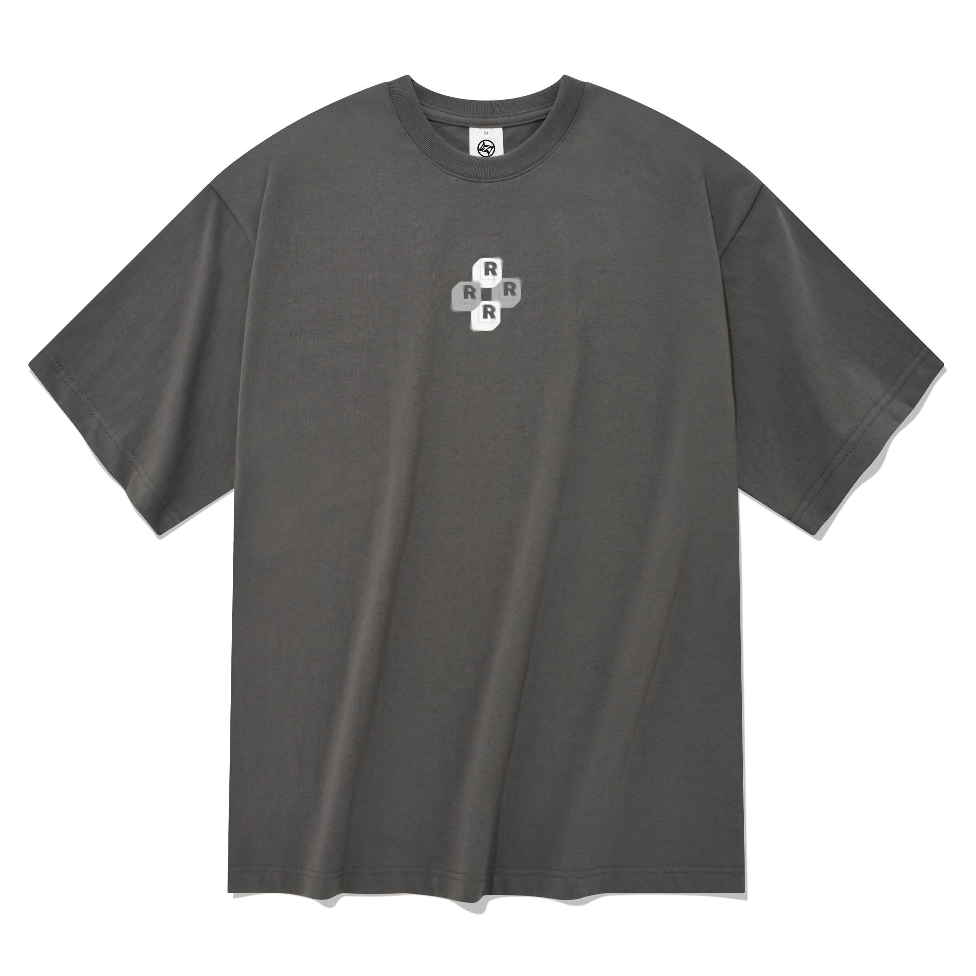 Radineo Cube Short Sleeve T-Shirt Gray Gray (Gray)/L