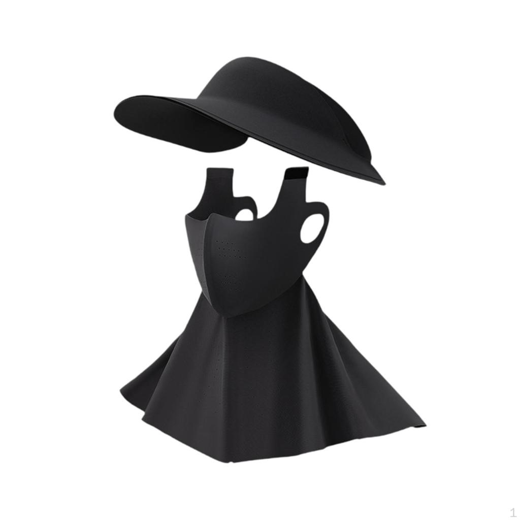 Lightweight Sun Hat Face Cover for Women Ideal Travel And Work