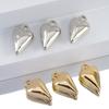 Pack of 50 Elegant Heart Shaped Pendants for Jewelry Crafting Two Color for Various Occasions