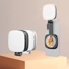 3 Color Mobile Phone Fill Light with Makeup Mirror Folding LED Phone Fill Light  Vlog