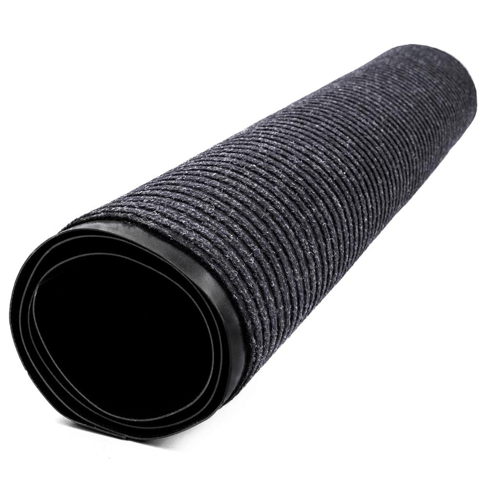 Doormat, Shoe Mat, Ribbed, Gray, Outdoor, 120 X 180 Cm