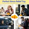 1pc Croissant Squishy Toy, Slow Rising Bread Shape Stress Reliever, Soft Cute Relaxing Food Toy for Gift Bag