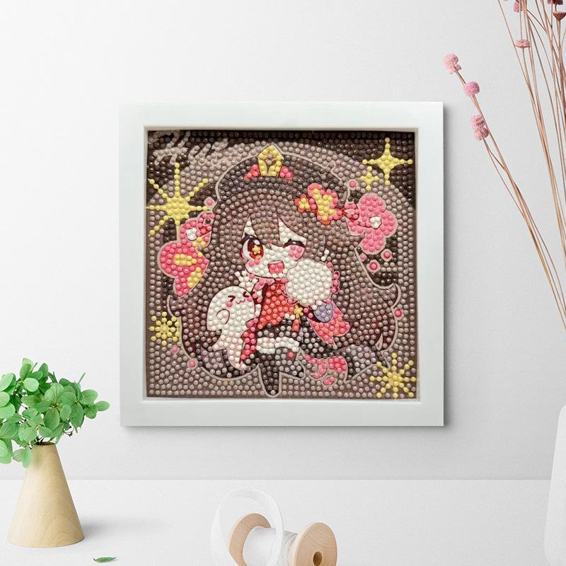 Free Shipping/Cartoon Diamond Painting Children'S Gift Handmade Cross Stitch Framed Diy Bedroom Sticker