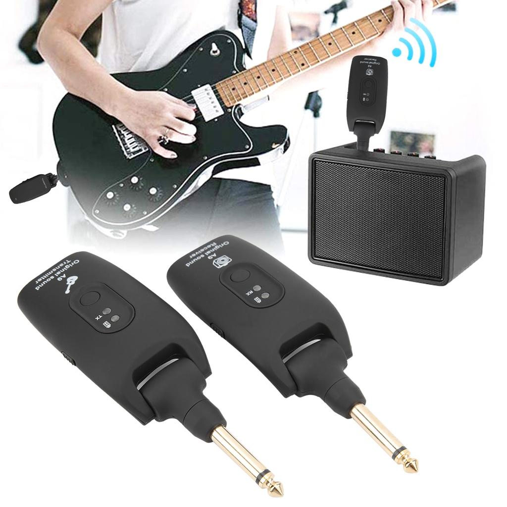Guitar Transmitter Receiver Wireless System A9 2.4GHz USB Cable Musical Instrument Accessories