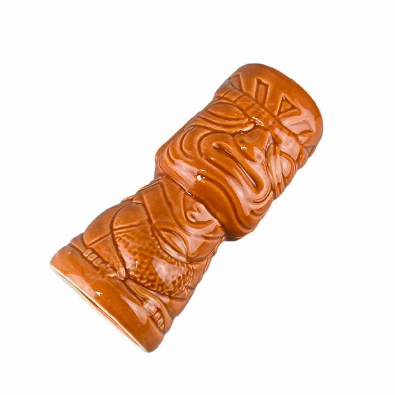 Creative Grimace Cocktail Cup Ceramic Tiki Cup Bistro Bar Special Drink Cup Personalized Zombie Wine Cup