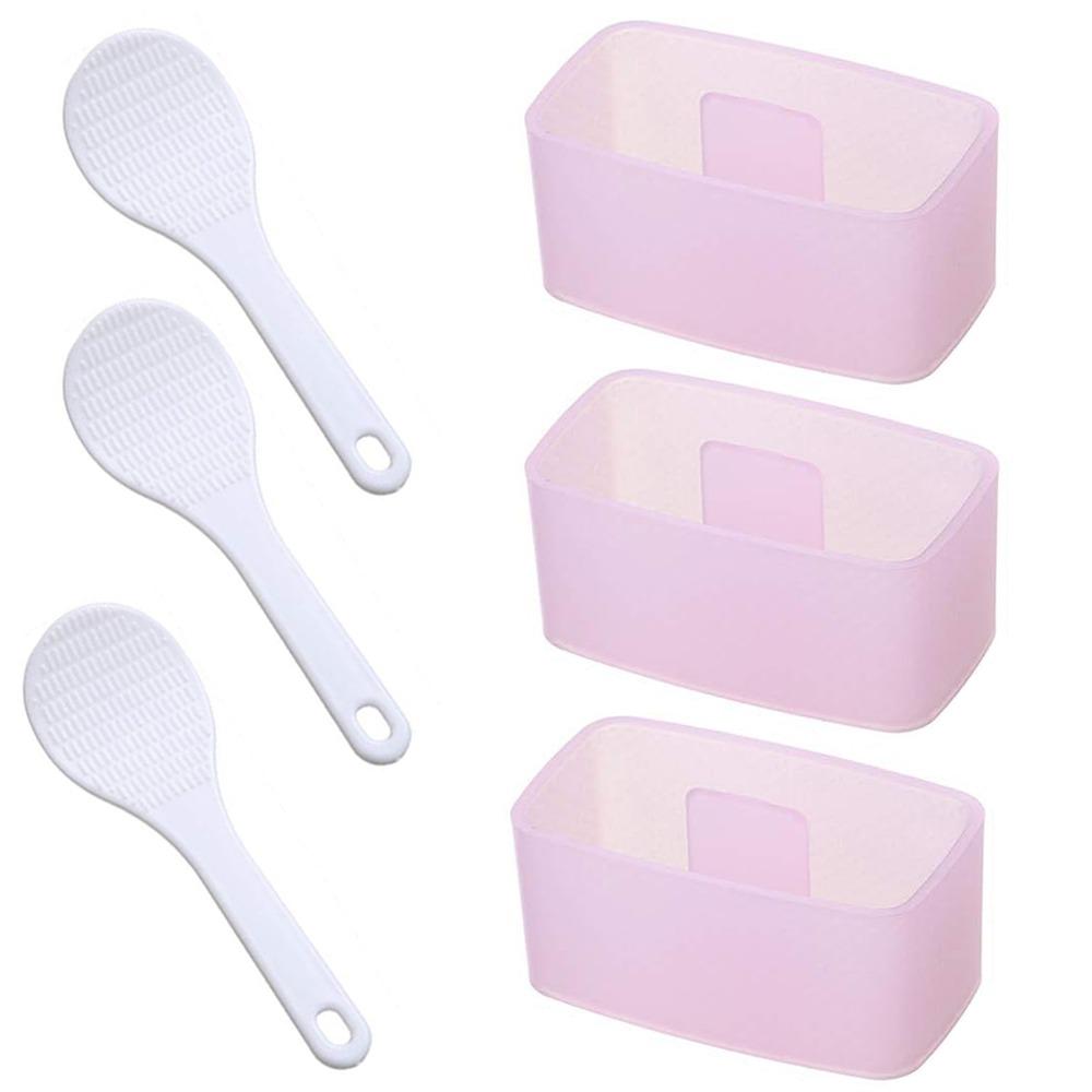 3Pcs Colorful Japanese Cuisine Onigiri Mold DIY Mini Sushi Maker Kit  Kitchen Utensil