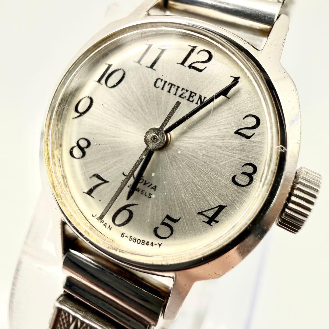 Working Citizen NOVIA 21 stone manual winding vintage round watch