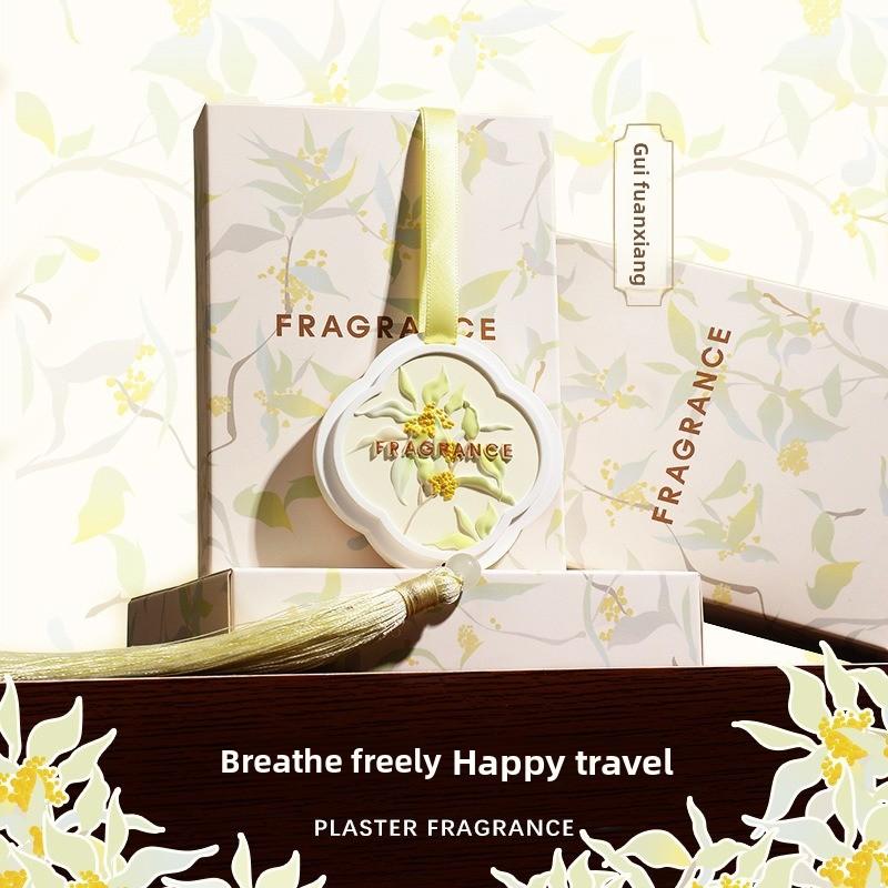 The Osmanthus Fragrance Hanging Yihe Golden Osmanthus Scented Gypsum Tablet Wardrobe Hanging Piece Keeps The Fragrance Lingering