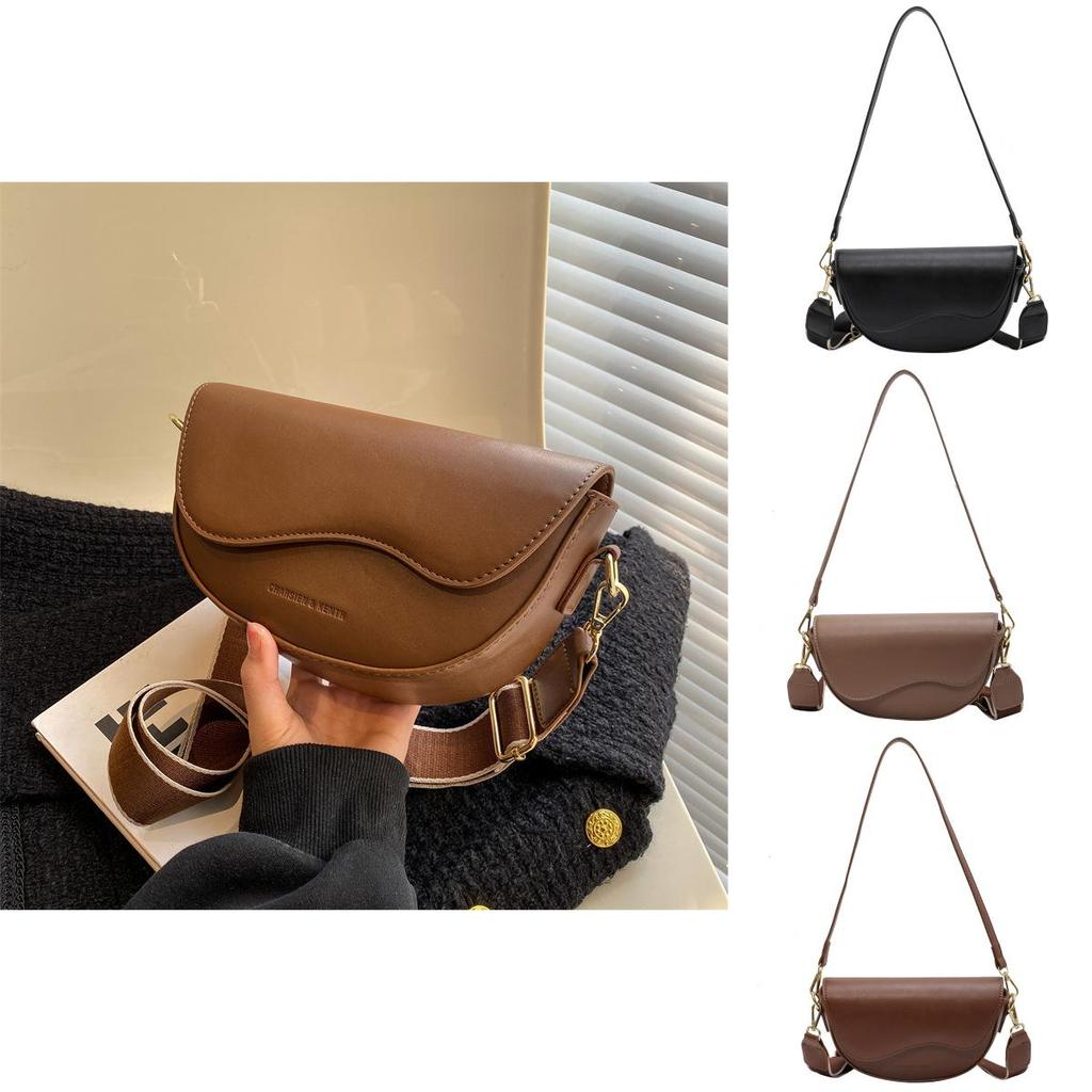 Simple And Stylish New Retro Women's Shoulder Crossbody Bag Small Square Bag