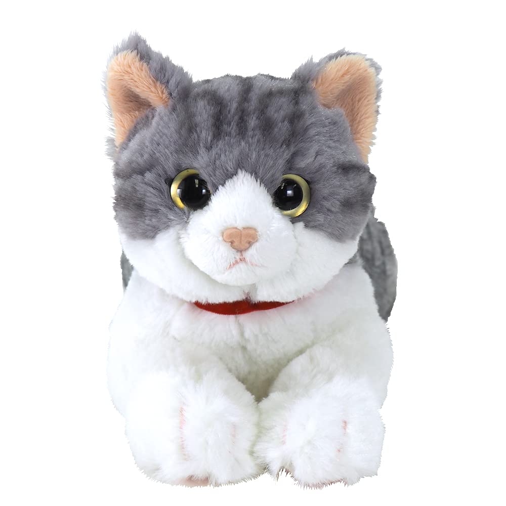 Sun Lemon Lap Cat Sabashiro Plush Animal Small 13 x 36 x 15cm Cute Cat P-7812