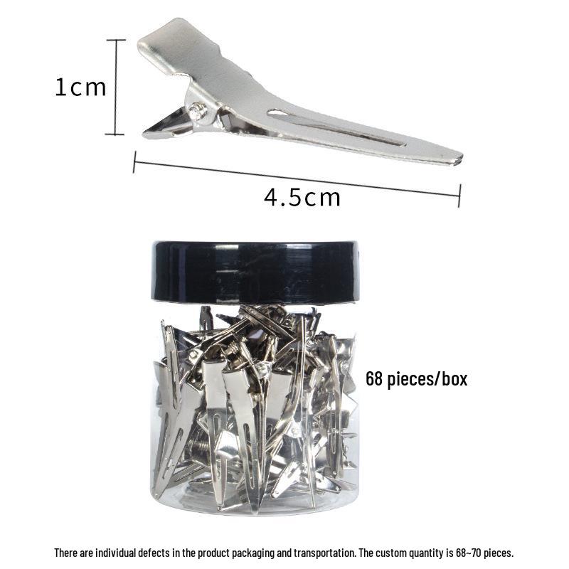 Steel Perm Clip for Men's Hair Texture Styling - Small Barber Tool