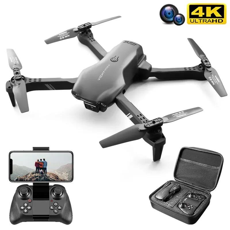 V13 Mini Drone 4K HD Professional With 1080P Dual Camera 2.4G WIFi FPV Dron Foldable RC Quadcopter Gift Toy