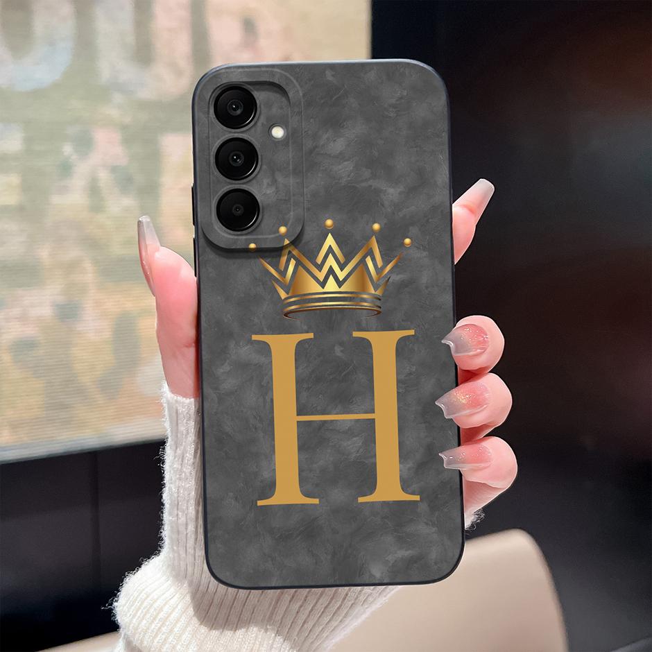 Case For Samsung Galaxy A25 A26 A36 A56 5G Cute Cartoon Panda 26 Letters Silicone Cover For SamsungA36 A56 GalaxyA25 A26 Fandas