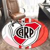 Racing Club Badge,Argentina Football Crest Chair Mat Round Rug Office Carpet, Non Slip, Suitable for Living Rooms, Bedrooms Decor.1205025a