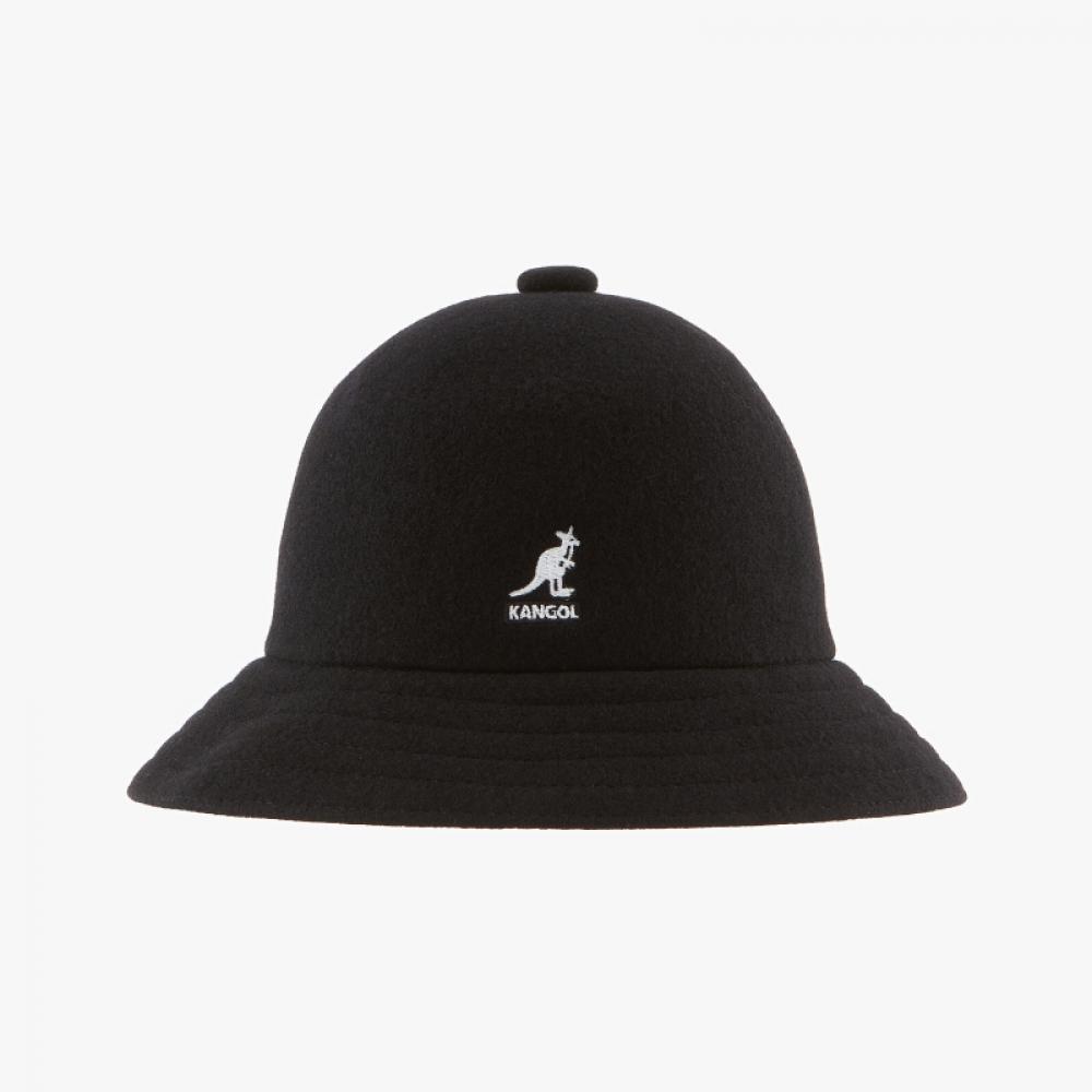 Kangol K3451 Black Casual Wool Bucket Hat