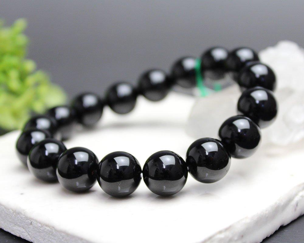 Amulet To Ward Off Evil Japanese Kokoro Prayer Black Crystal 12 New Good Luck Feng Prayer Prayer for Bracelets Identification Certificate Spirits,