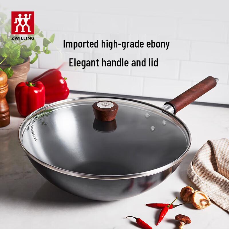 

Zwilling Dragon 30cm Refined Iron Wok